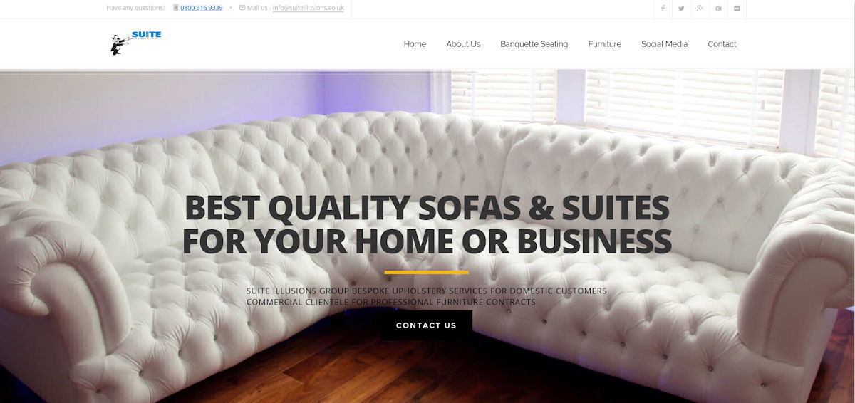 Suite Illusions: Upholstery and Loose Covers Business in Rutherglen