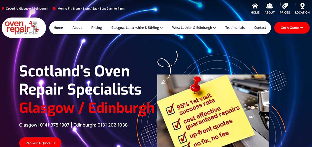 The Oven Repair Specialist