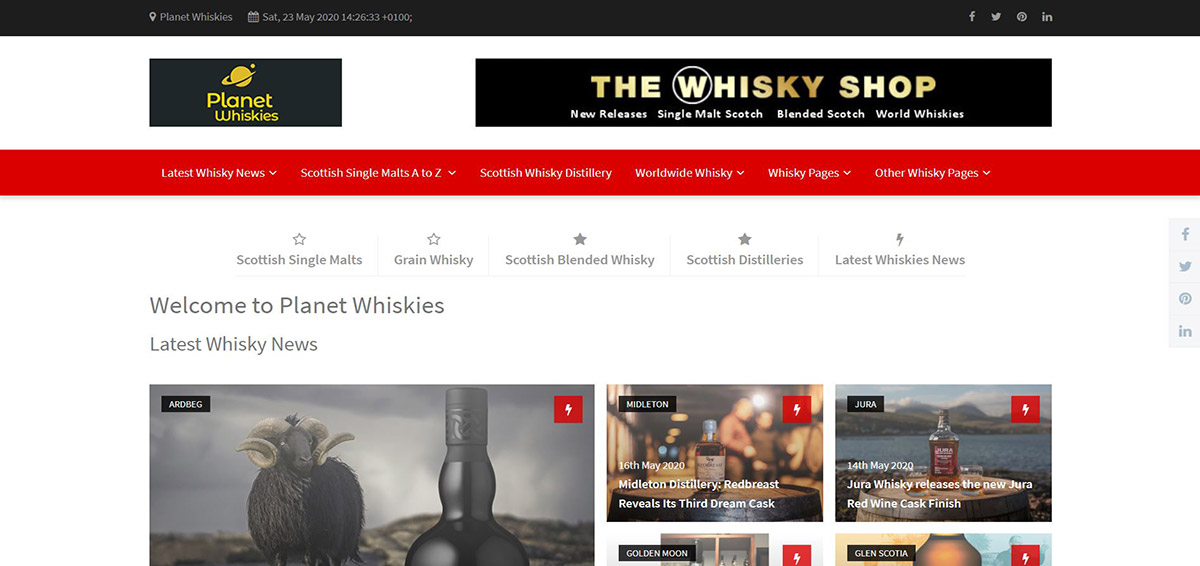 Planet Whiskies