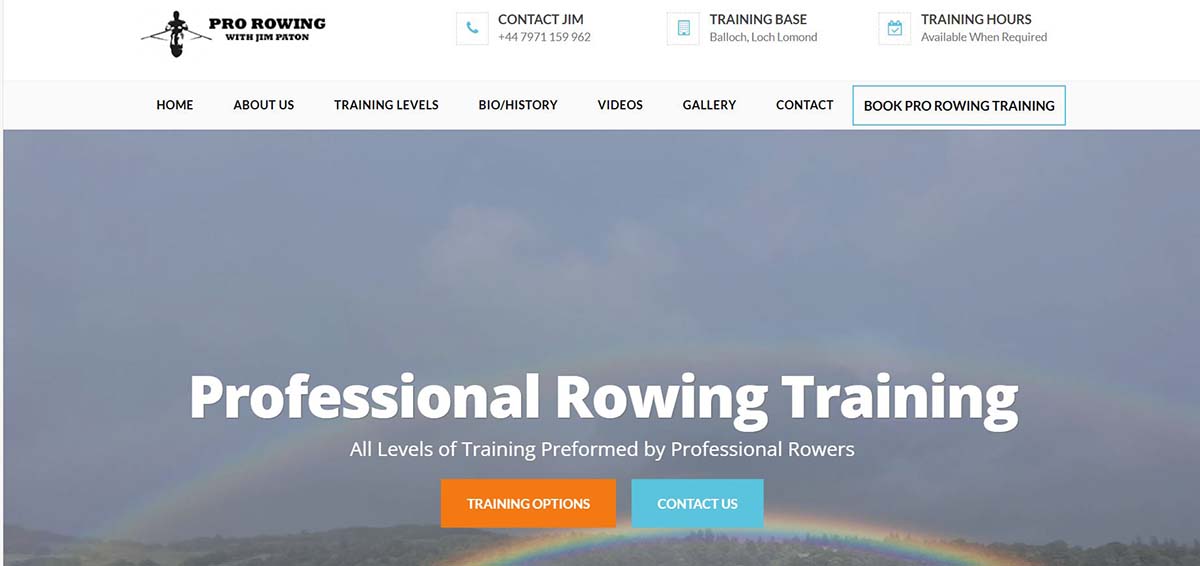 Pro Rowing Training